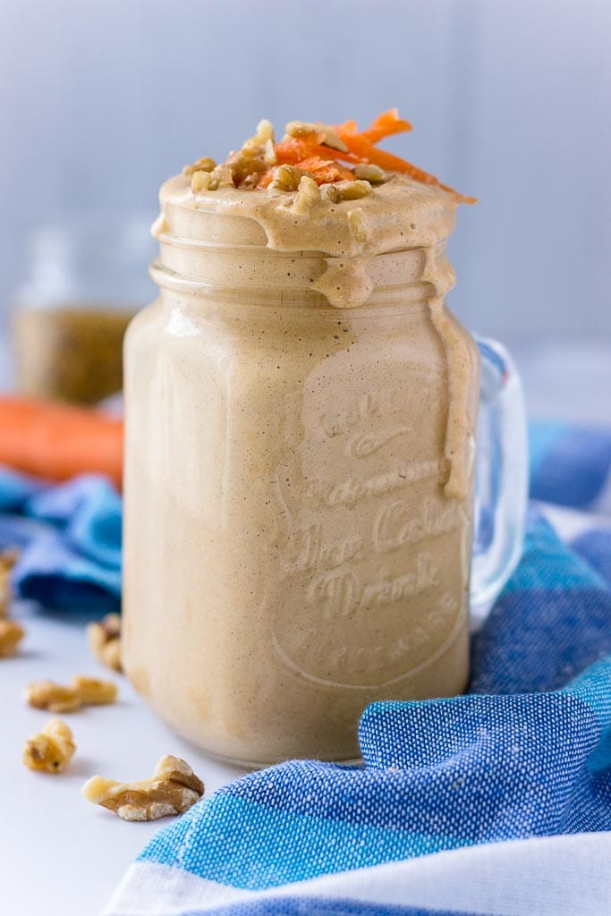 Carrot Cake Protein Smoothie