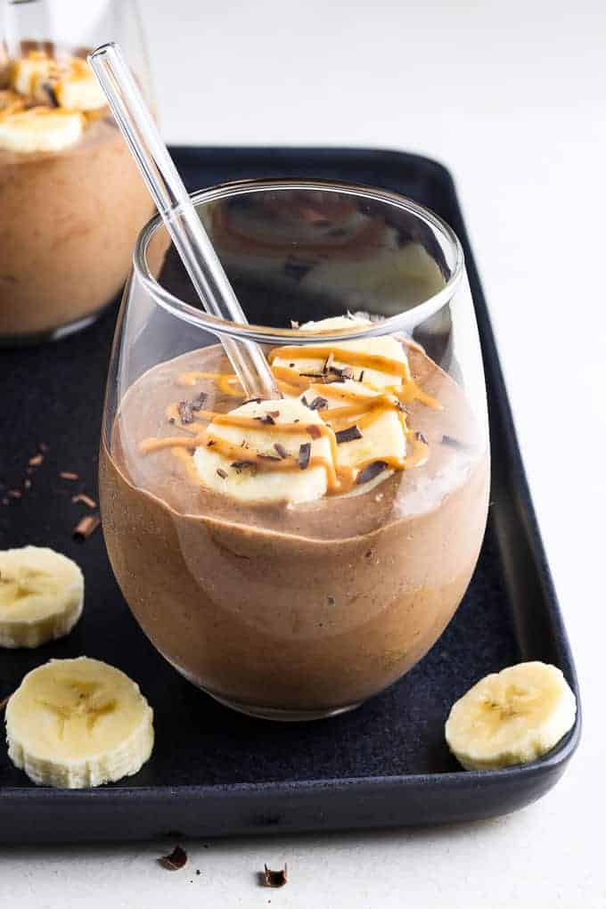 Chunky Monkey Protein Smoothie